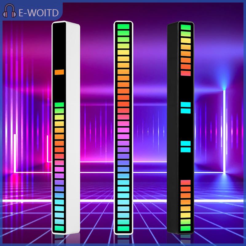 MIZ ไฟกลางคืน LED 16 32แบบ USB 5V สร้างสรรค์ควบคุมด้วยแอปเสียงผ่านแอปไฟราวแสง RGB สำหรับเล่นดนตรี ราคา 73 บาท*ส่งฟรี