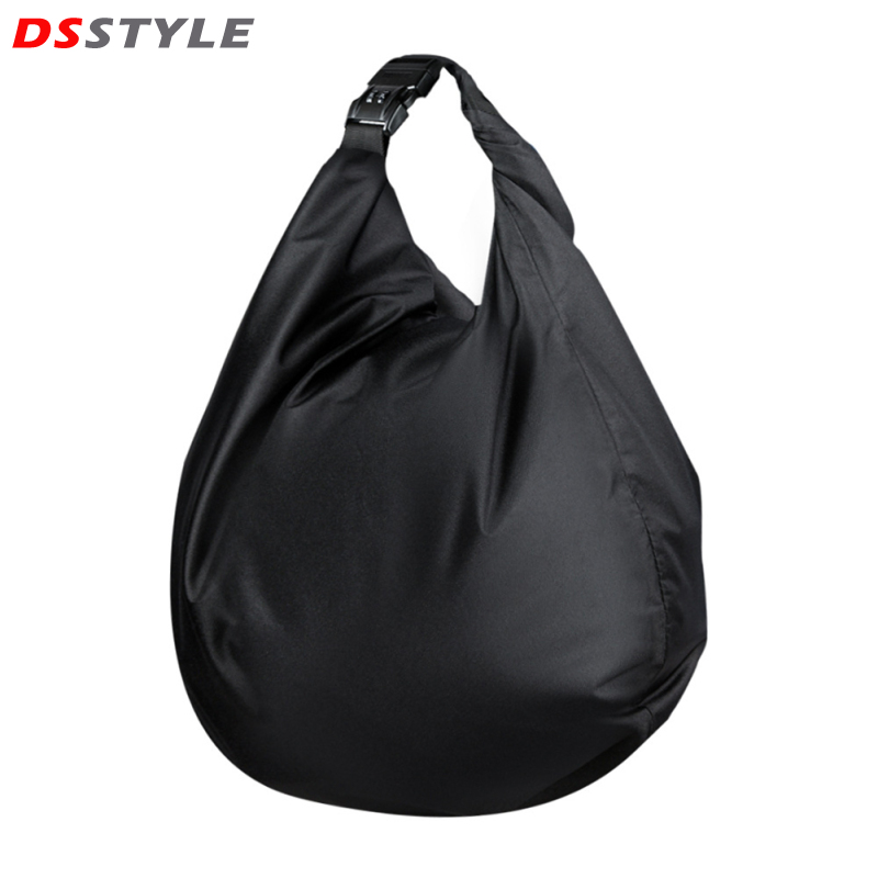 DSstyles Waterproof Helmet Bag Lightweight Large Capacity Password Lock