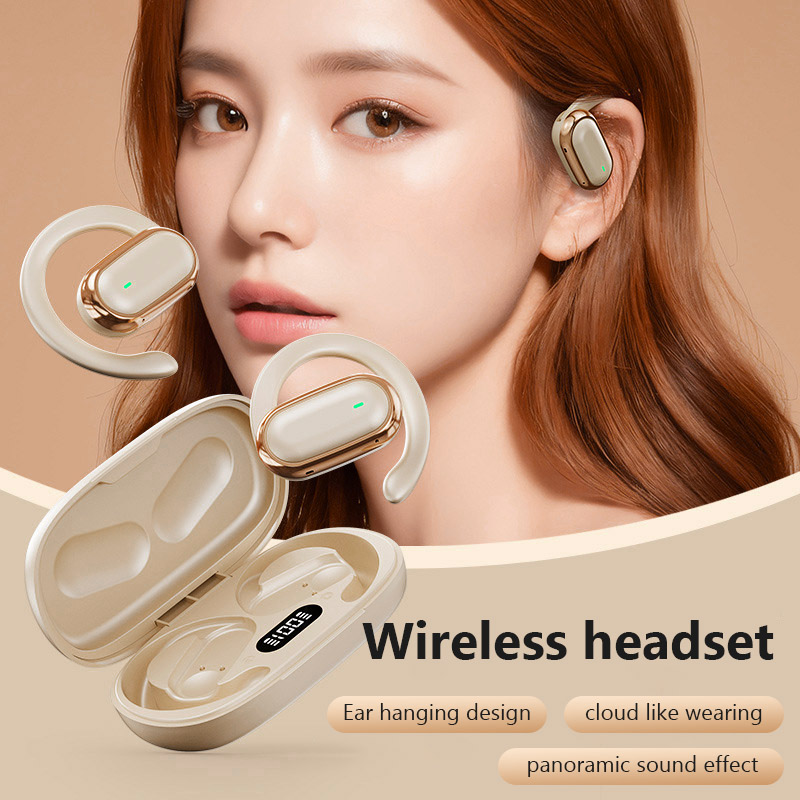 X96 OWS Bluetooth Earphones Sport Wireless Headphones with Mic Waterproof HiFi Stereo Wireless Long-lasting Earbuds ราคา 197 บาท*ส่งฟรี