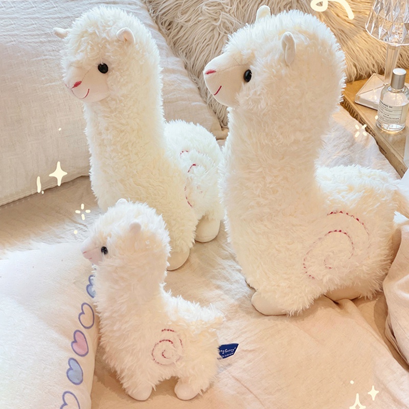 Alpaca Gấu Bông Khổng Lồ Thú Nhồi Bông Dễ Thương Ngủ Alpaca Lạc Đà Gấu Bông Gấu Teddy Gấu Vịt Bé Gấu Bông Giá Rẻ Gấu Bông
