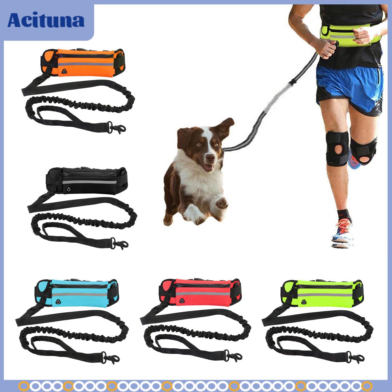 Strong Dog Leash Comfortable Hands Free Dog Collar Leashes Reflective Threads Large Dogs Rope Polyester Leash Waist Bag ราคา 5,193 บาท*ส่งฟรี