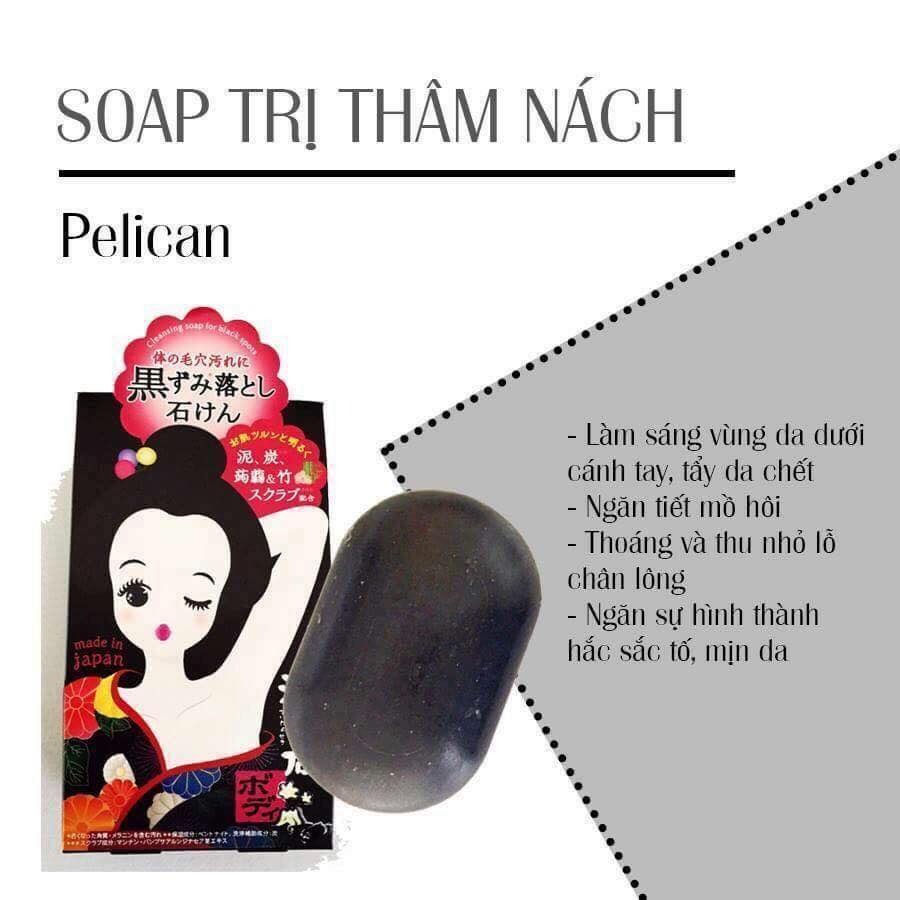 Xà phòng thâm nách Pelican  Soap - 100g - H.E.E COSMETIC