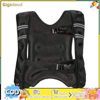 Local delivery Men Women Workout Weighted Vest With Reflective Strips Strength Training For Training Running Jogging