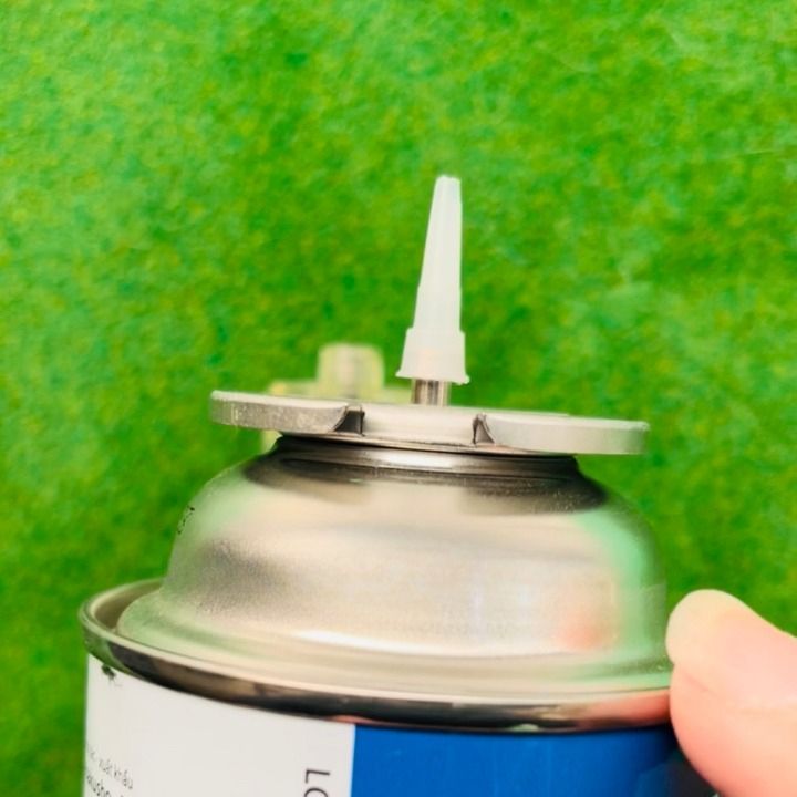 Đầu chuyển đổi bơm gas bật lửa bằng bình gas du lịch - van bơm bật lửa khò bằng bình ga mini - đầu nhựa