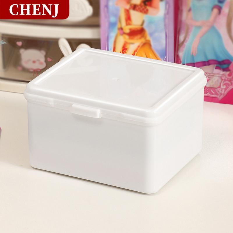 [COD] CHENJ TOOL Korean Transparent Storage Box Blind Box Card Photocard Storage Box Photo Card Organizer Classification Flip Box