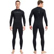 3mm Neoprene Men's Wetsuit for Diving, Surfing, Snorkeling