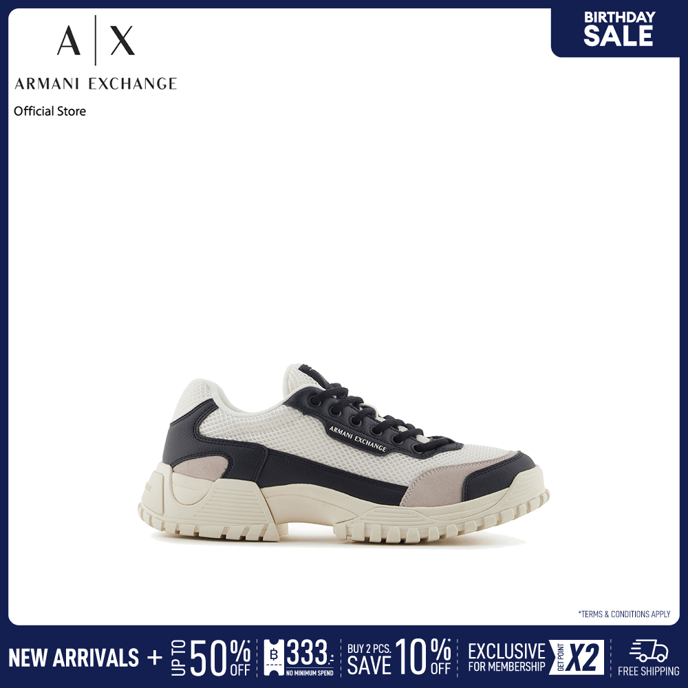 Armani Exchange Sneaker Men XM001172-AF14669-MB106 Multicolor ราคา 10,990 บาท*ส่งฟรี