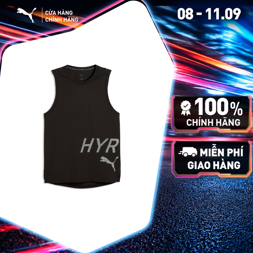 Áo Thun Thể Thao Tập Luyện PUMA Nam M HYROX PWRMODE TRAIN TANK Black Màu Đen