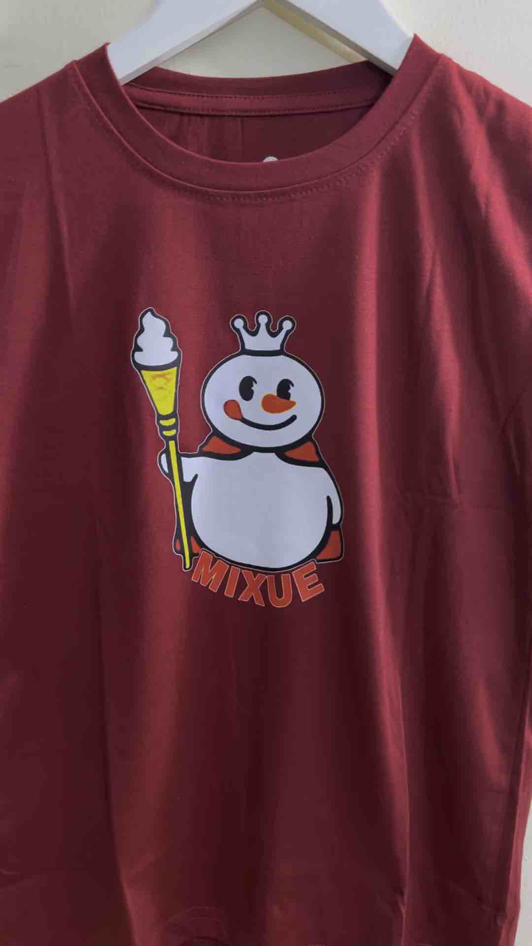 Tshirt kids kaos atasan oblong sablon gambar MIXUE anak cewek cowok usia 1-12tahun