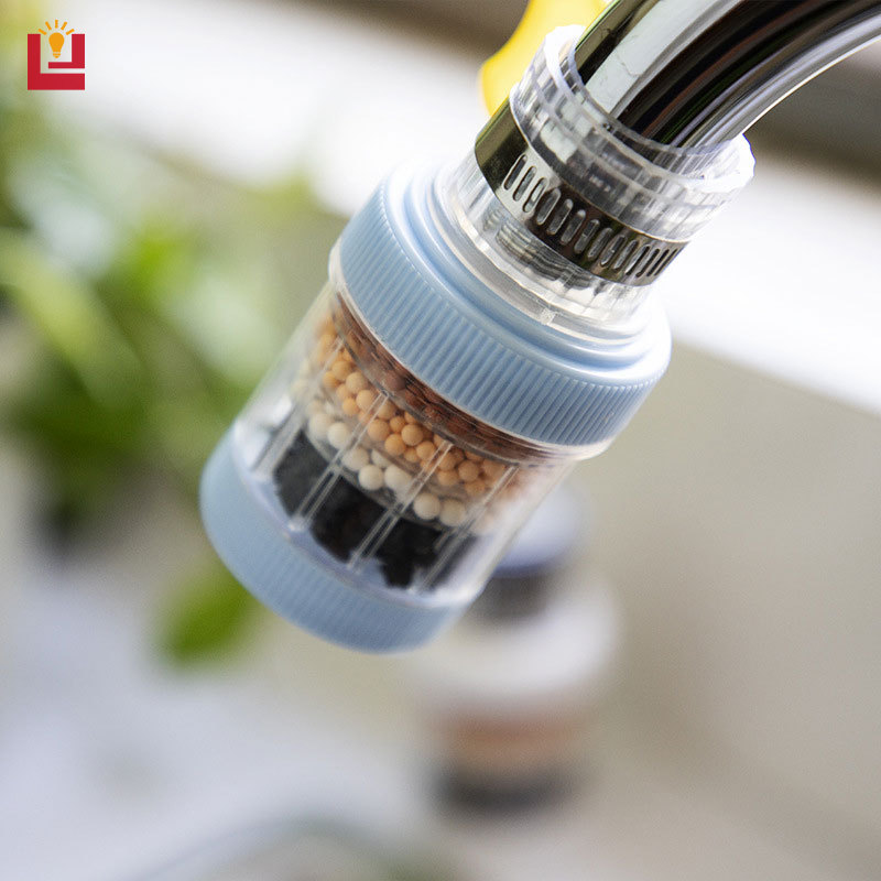 YONUO Removable and washable six layer household faucet filter, universal anti splash shower in the kitchen Water purifier ราคา 37 บาท*ส่งฟรี