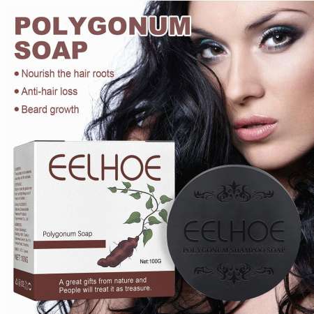 EELHOE Polygonum Multiflorum Shampoo Bar for Black Hair