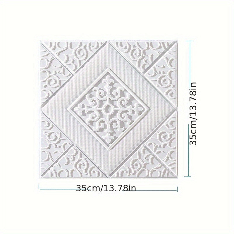 35cm Wallpaper ติดผนัง 3d มีกาวในตัวสติ๊กเกอร์ติดผนัง ตกแต่งเพดาน วอลล์เปเปอร์ วอลเปเปอร์ สติ๊กเกอร์ตกแต่งห้องนอน