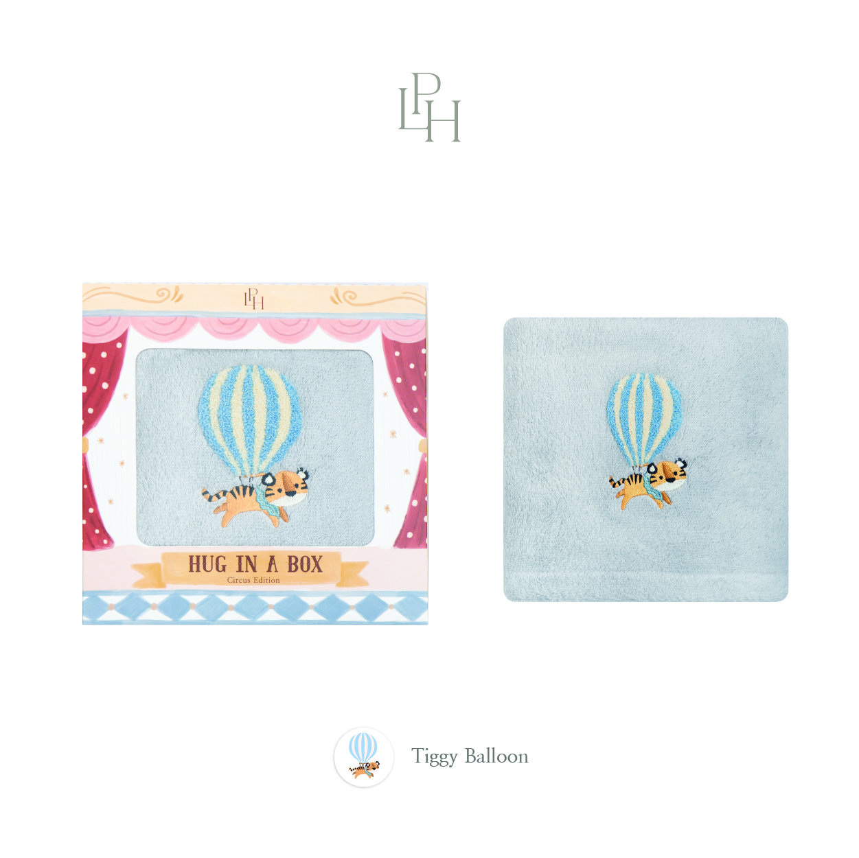 Little Palmerhaus - Hampers / Kado Handuk Katun Bayi & Anak (Hug in a Box Circus Edition - Kottn Cotton Towel)