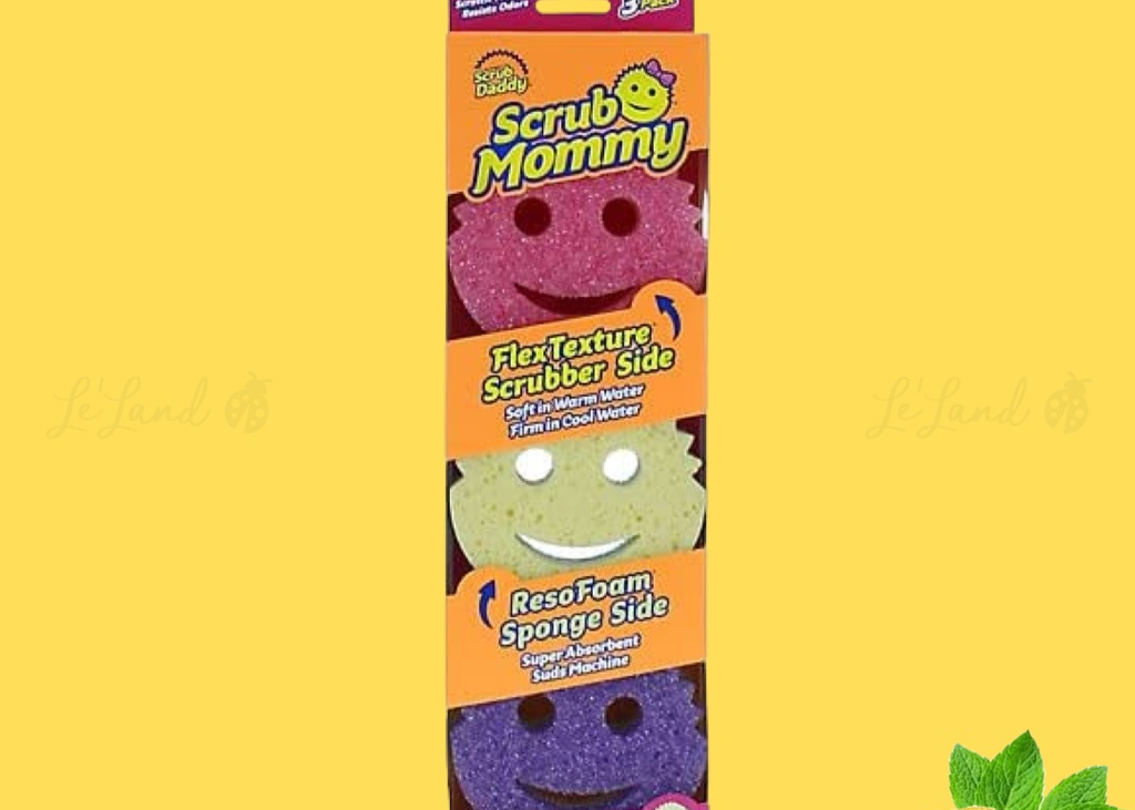 Scrub Daddy - Set 3 miếng rửa chén Scrub Mommy của Mỹ  - SẢN PHẨM CỰC KÌ CHẤT LƯỢNG, ĐẢM BẢO SỬ DỤNG ƯNG Ý, ĐƯỢC ƯA THÍCH TRÊN THỊ TRƯỜNG HIỆN NAY, ỦNG HỘ SHOP NHÉ