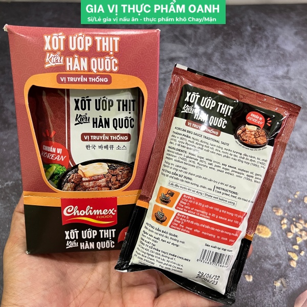 Xốt ướp thịt Hàn Quốc 90gr-Cholimex (Hộp 10)