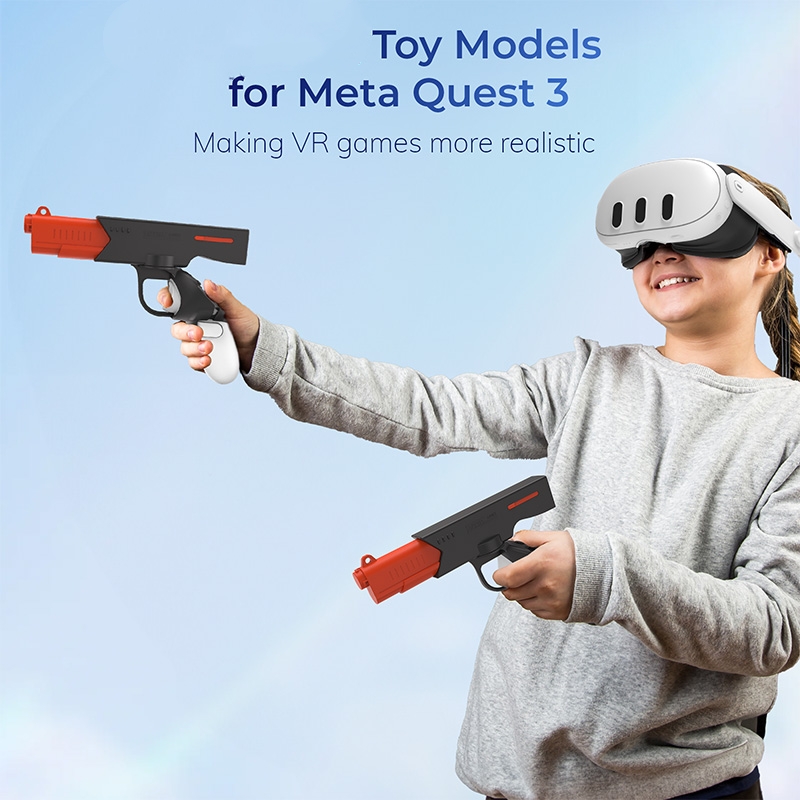 Magnetic VR Handle Stock for Meta Quest 3 Changing VR Handle Accessories for Meta Quest 3 Handle Attachment Enhance FPS Gaming - ยี่ห้อ X-Fly ราคา 235 บาท*ส่งฟรี