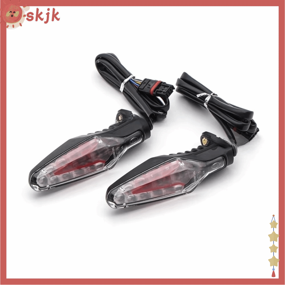 SKJK 1Pair Ánh sáng độ sáng cao Đèn xi nhan xe máy Không có mã lỗi đèn trong suốt Đèn báo LED Flasher Phụ kiện xe máy Cho BMW R1250GS R1300GS S1000RR Phụ tùng độ xe máy Giá 687,000 Đồng*Miễn phí vận chuyển