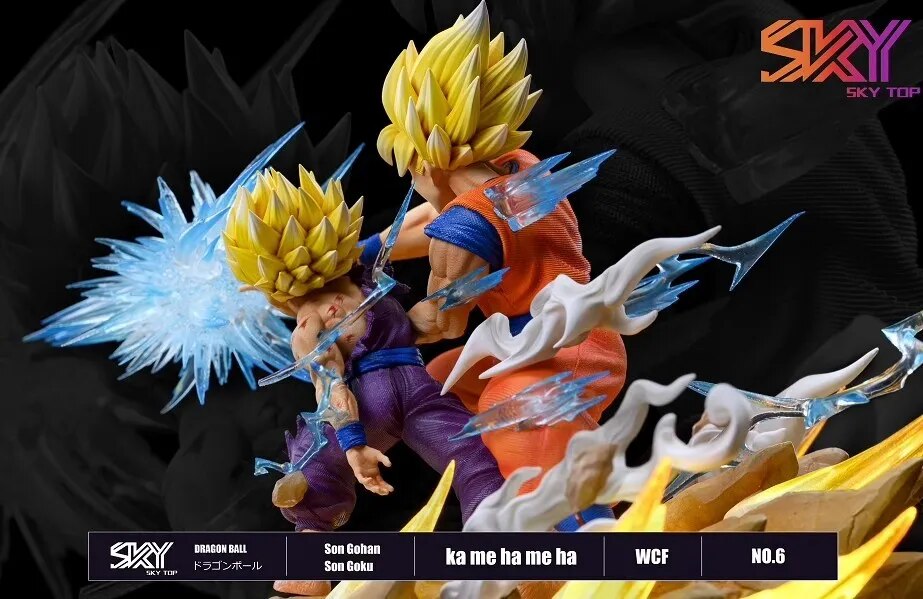 Dragon Ball Z Anime Figure Son Goku Kamehameha Figures Cell Kakarotto Super  Saiyan Collectible Toy Model Doll Gifts For Children