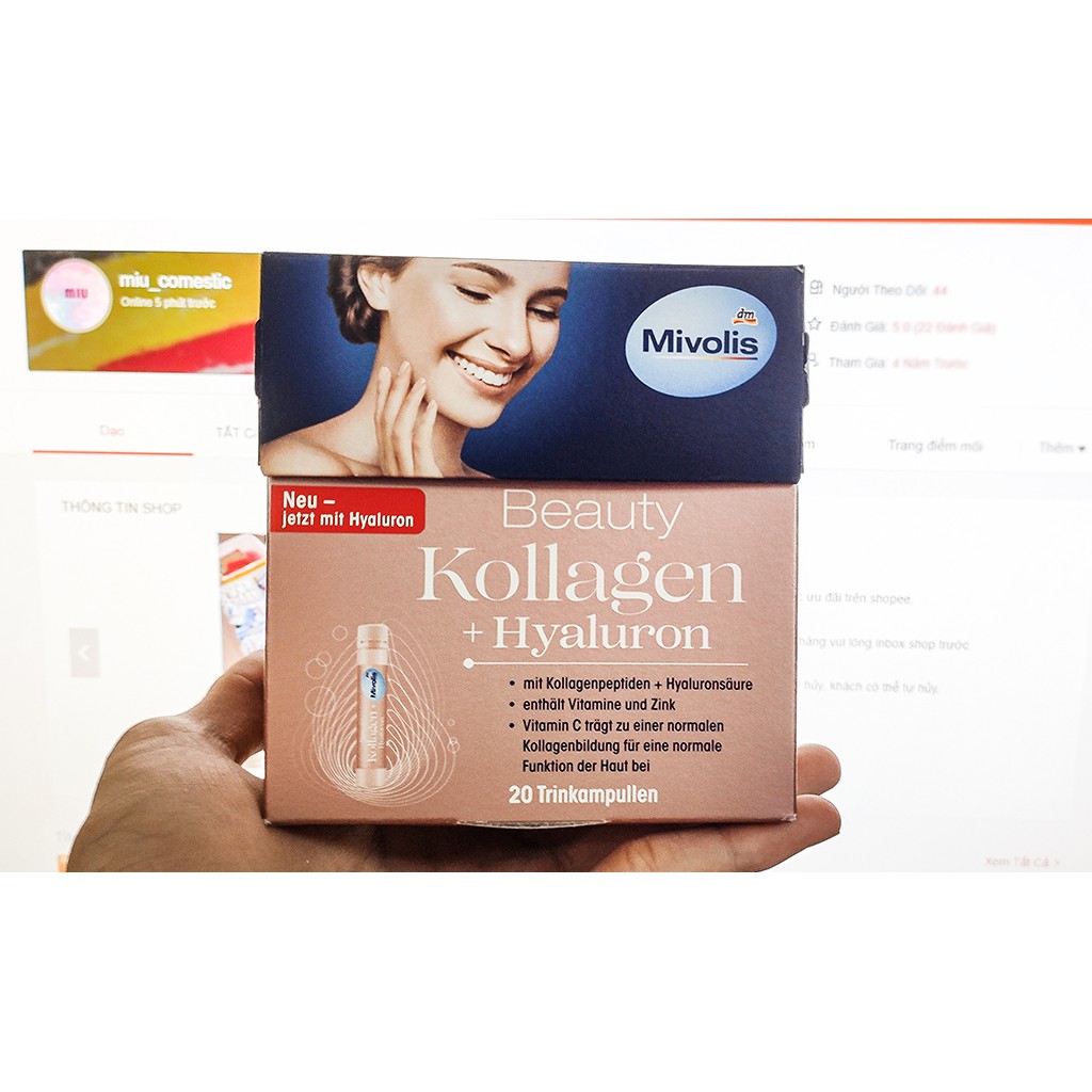 Beauty Kollagen Mivolis [Hàng Đức - Ảnh Shop - Bill DM]