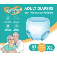 Aoduoyaya 100pcs/10pack Adult Diapers Pants High Absorption Adult Pull-Up Pants Leak-Proof Size M/L/XL