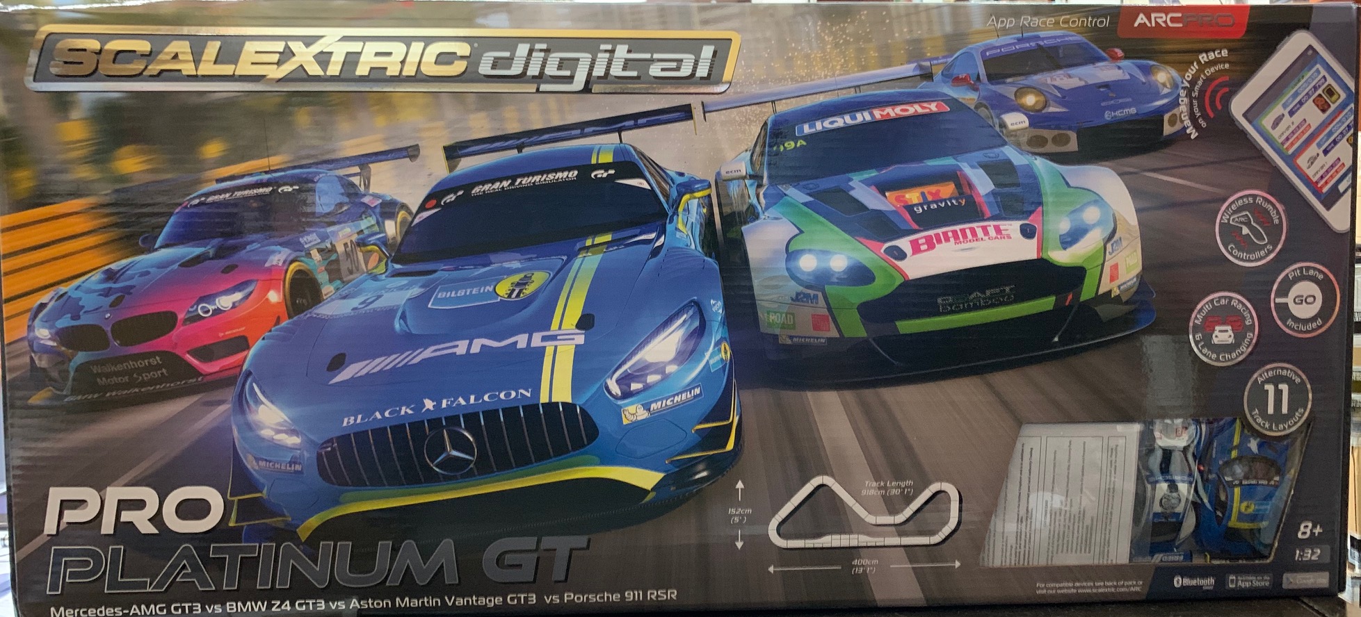 scalextric digital platinum set