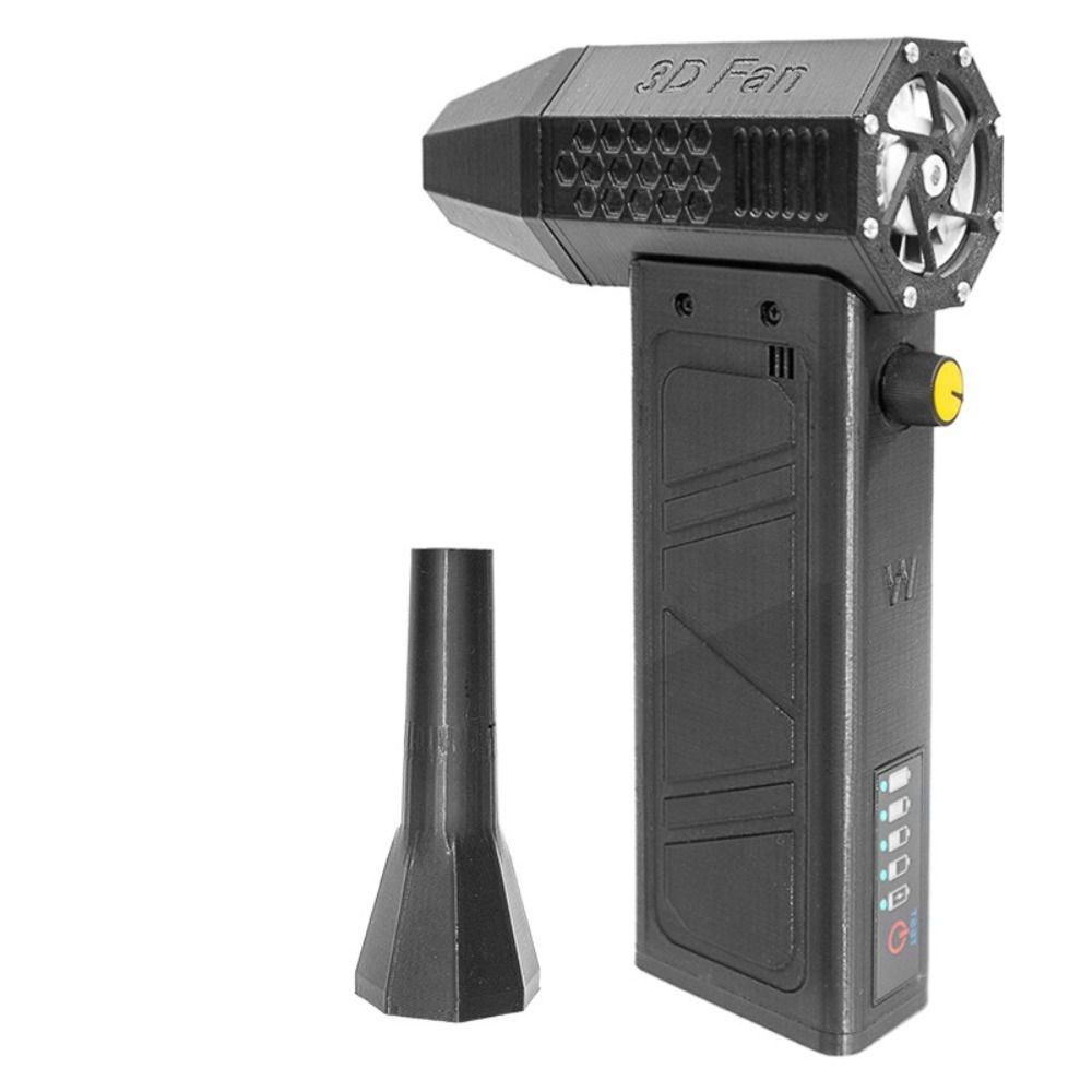 MITULI Màn hình sạc Quạt phản lực Turbo Mini bạo lực Siêu nhẹ Hấp thụ từ tính Máy thổi không dây mạnh mẽ 140000 vòng/phút Turbo Sạc Type-C Quạt ống cao tốc Ngoài trời - 3