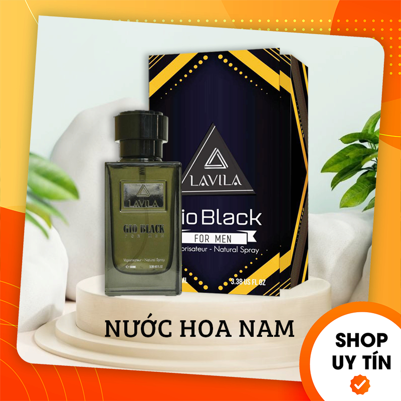 [Chính Hãng] Nước Hoa Nam Gio Black Lavila 100ml - Nước Hoa Việt Dành Cho Người Việt