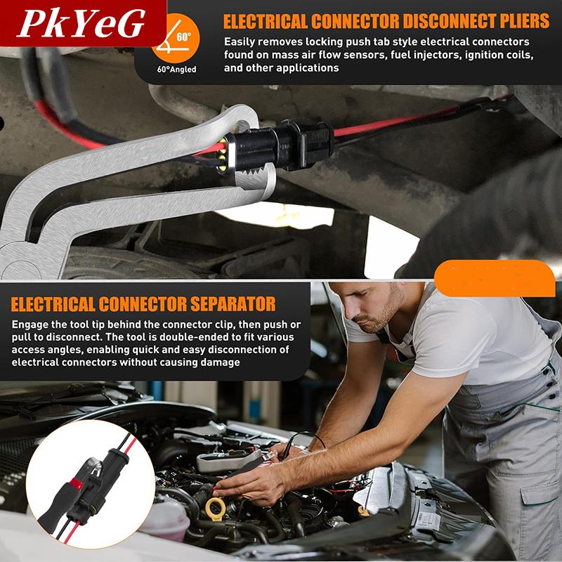 [COD] PkYeG คีมตัดการเชื่อมต่อไฟฟ้า60องศา8 สำหรับขั้วต่อยานยนต์และเซ็นเซอร์ ราคา 349 บาท*ส่งฟรี