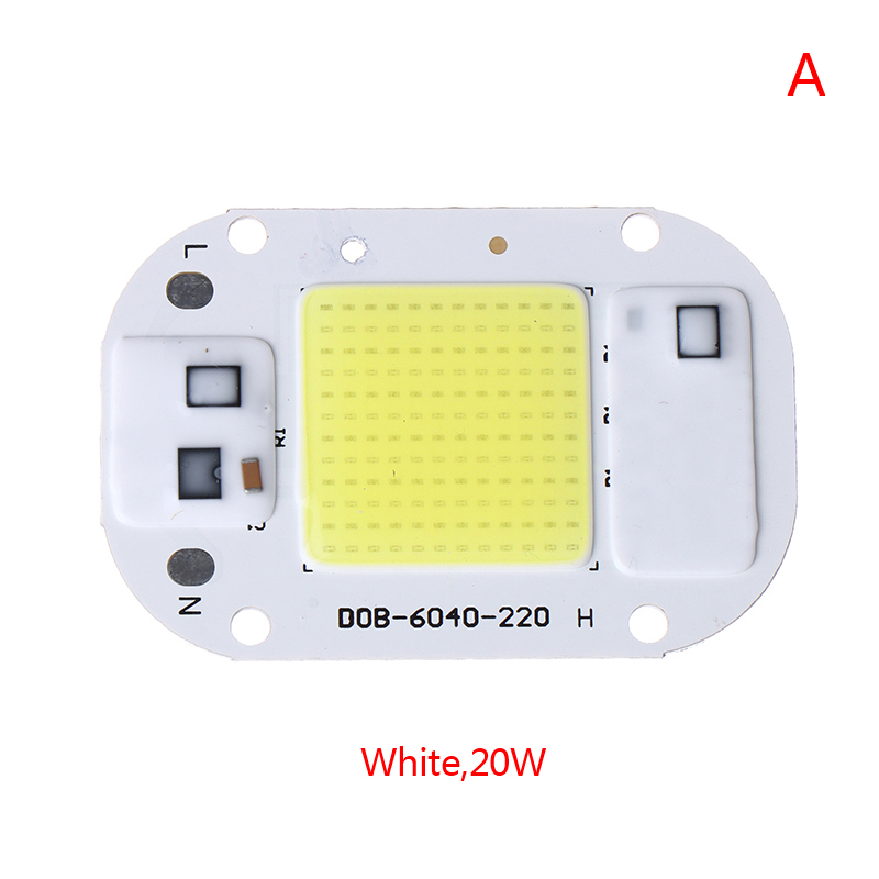 Xiab Chip LED đèn COB thông minh 20W 30W 50W AC 220V đèn LED hạt không có trình điều khiển tự làm