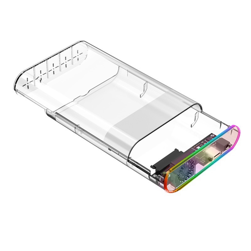 2.5Inch 3.5Inch HDD External Hard Drive Case RGB Hard Drive Enclosure High Speed Adapter for PC Lapop Giá 442,331 Đồng*Miễn phí vận chuyển