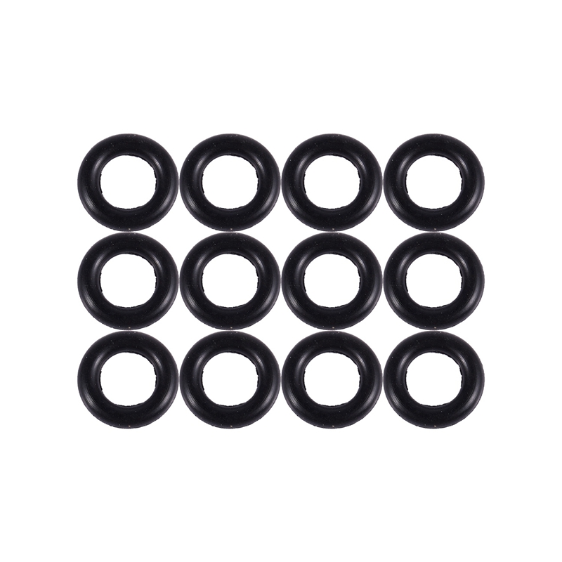 Black 9MM X 2.0mm Rubber Seals Oil Seal O Rings 12 PCS