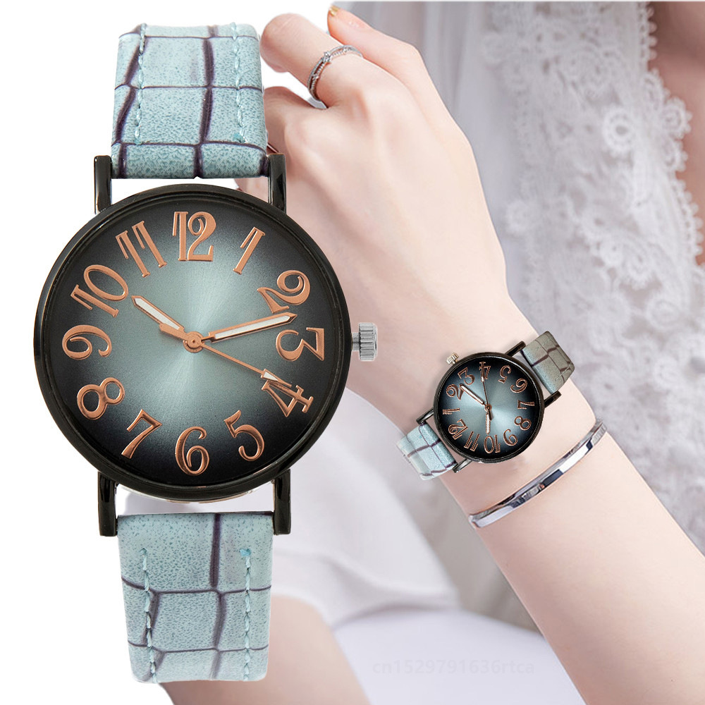 New Korean Fashion Simple Belt Watch Women's Casual Student Quartz Women's Watch