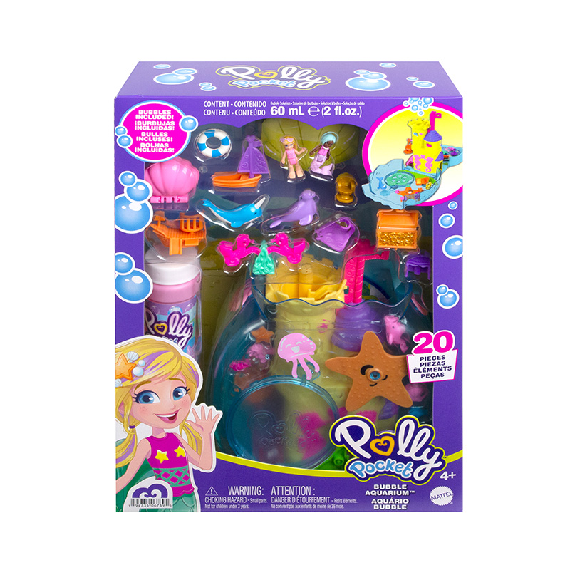 MYKINGDOM - Đồ Chơi POLLY POCKET Và Thủy Cung Bong Bóng HHH51