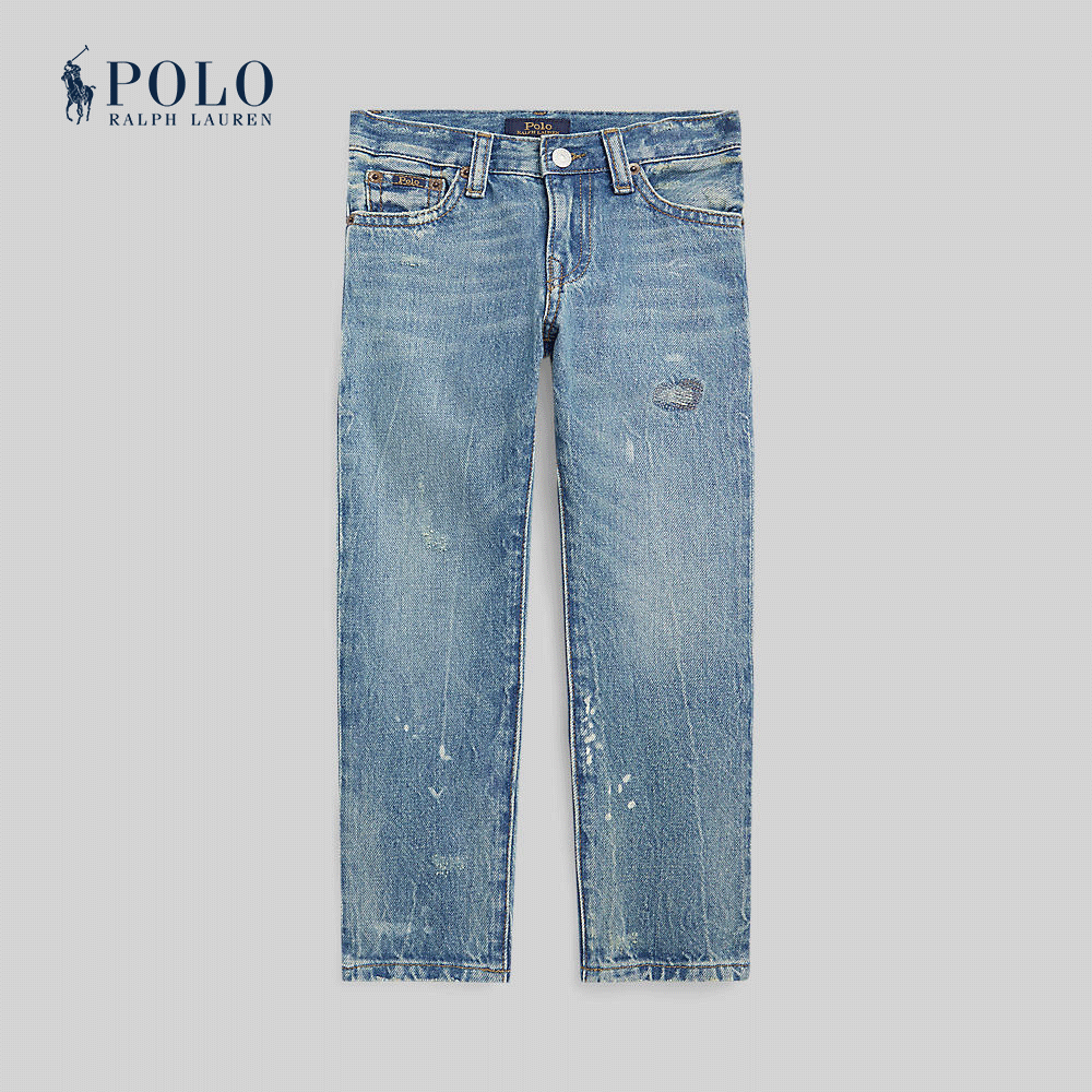 Polo Ralph Lauren Kids Boys Jeans-Sullivan Slim Distressed Jean CWPODNMB7620037 400 Blue ราคา 5,000 บาท*ส่งฟรี