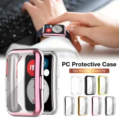 PC All Inclusive Protective Case Screen Protector Waterproof Fall Prevention Cover for HUAWEI Watch Fit