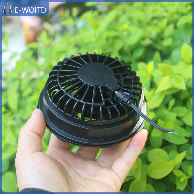 【E-WOITD】 1ชิ้นอุปกรณ์ทำงานกลางแจ้งพัดลมระบายความร้อน5V สำหรับแอร์เสื้อกั๊กระบายความร้อนเสื้อแจ็คเก็ตเครื่องปรับอากาศเสื้อผ้าเย็นสวมใส่ได้ ราคา 49 บาท*ส่งฟรี