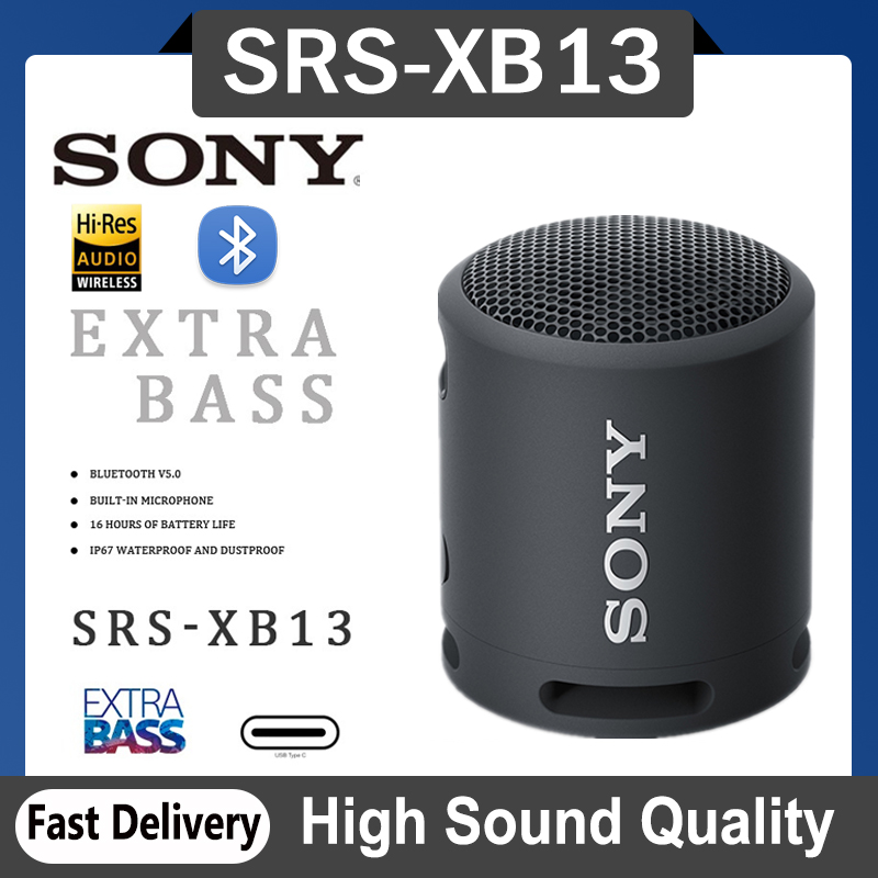 ลำโพงSony Srs Xb31 ลำโพงไร้สาย Sony Srs-Xb100 กันน้ำ พกพา ทรงพลัง