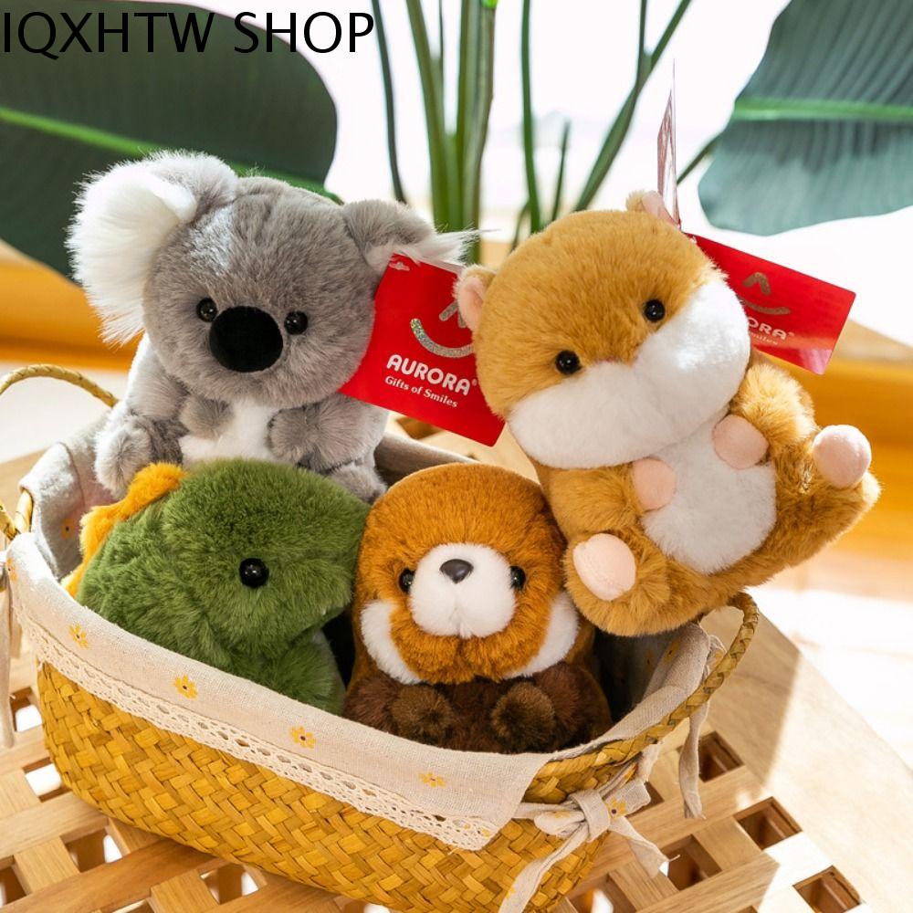IQXHTW Nhồi bông Đồ chơi gấu trúc Thú nhồi bông Mềm Plushies Búp bê vải nhung lông hình con lười Dễ thương Vui vẻ Đồ chơi khủng long bằng bông Phụ kiện cổ tay trẻ em