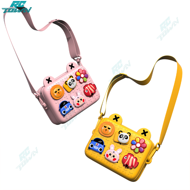 Mini tự làm túi đeo Vai Túi Đeo lưng ví với họa tiết động vật hoạt hình cho trẻ em bé