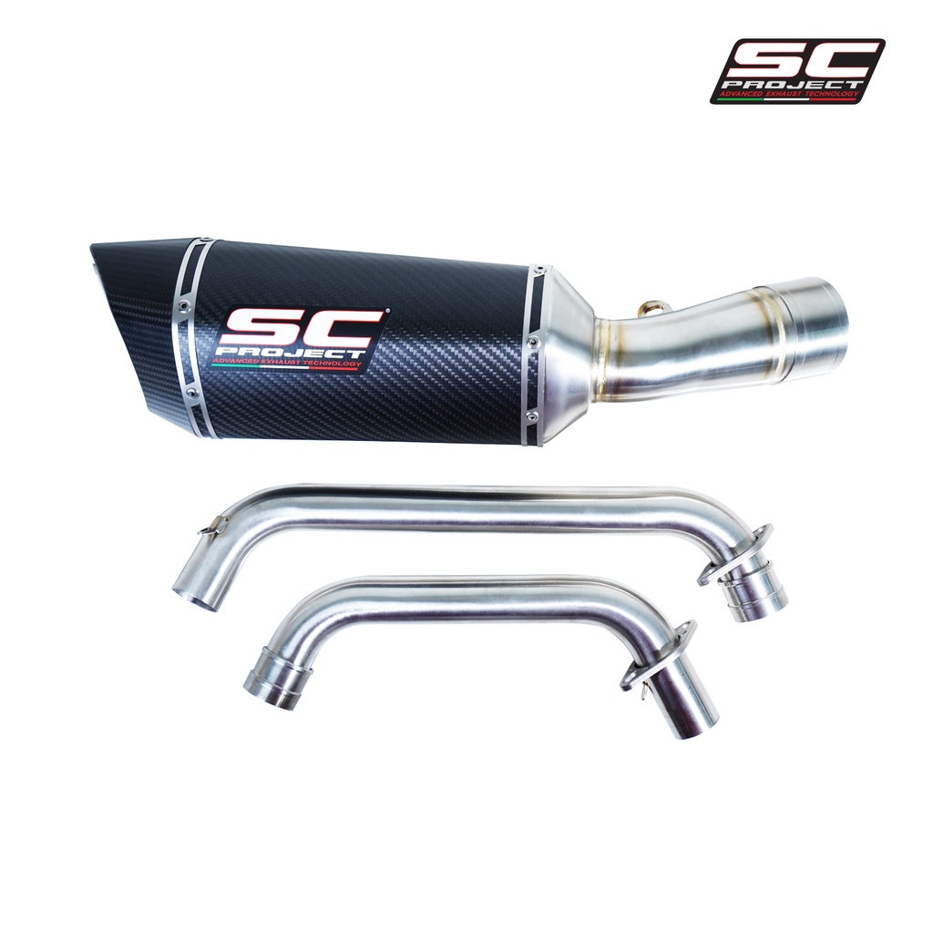 SC-Project ท่อไอเสียสำหรับ HONDA CB650R (2019 - 2020) | (FS)4-1, SC1-R Muffler Carbon ราคา 53,805 บาท*ส่งฟรี