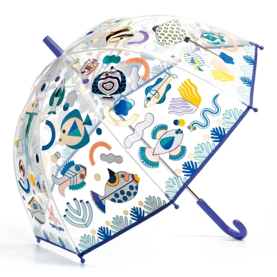 DJECO Kids Colour Changing Umbrella - Assorted (Outdoors) 3y+