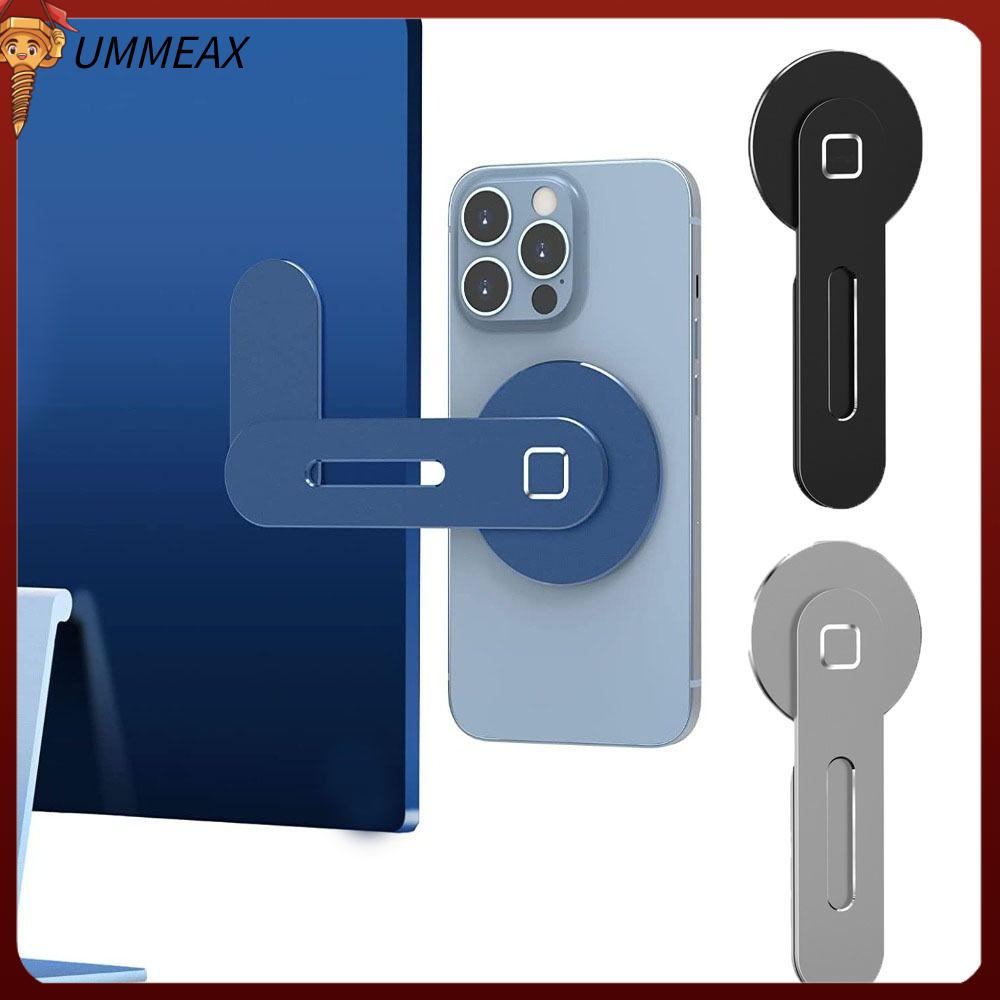 UMMEAX Có thể gập lại Có thể điều chỉnh Di động Khung mở rộng máy tính Giá đỡ điện thoại nam châm Giá đỡ kẹp điện thoại Màn hình gắn bên
