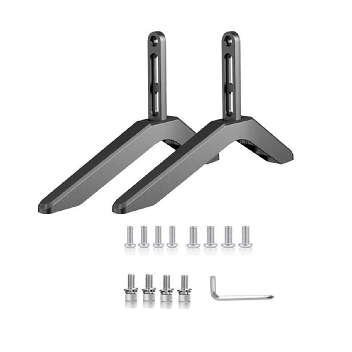 Universal LCD TV Television Bracket Table Holder Convenient Furniture Legs Multifunctional 2Pcs