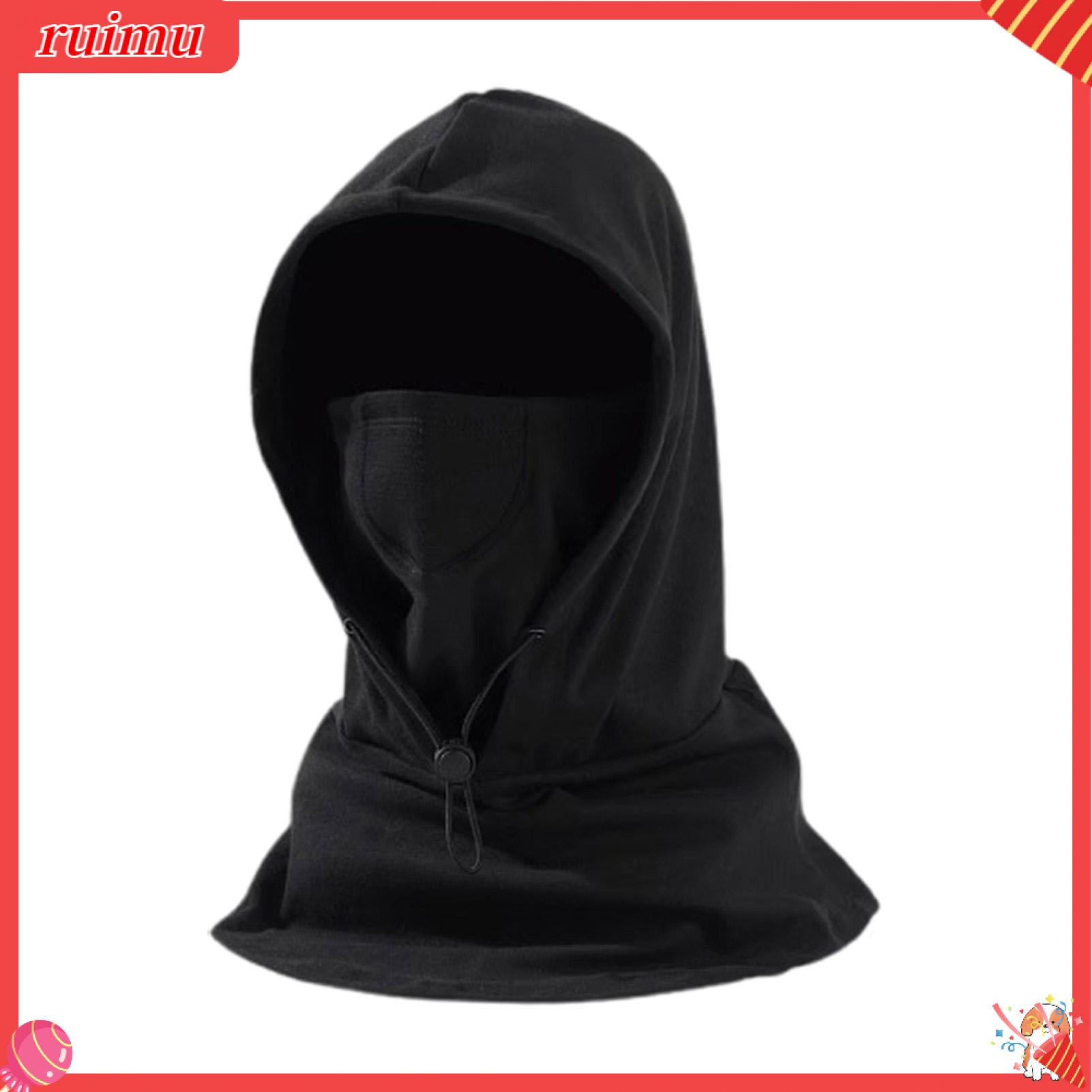Ruimu Nhiệt Mũ mùa đông Phụ Nữ Dày Hat Unisex Mùa Đông Mũ Balaclava Với Khuôn Mặt Cho Thời Tiết Lạnh trượt tuyết chống gió Có Thể Điều Chỉnh Cho du lịch ngoài trời Đầy Đủ Bảo Vệ mũ đi xe đạp