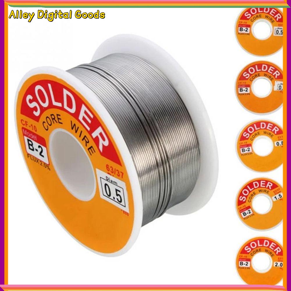 MYTHIS Không sạch 0,3 / 0,4 / 0,5 / 0,6 / 0,8 / 1 / 1,2 / 1,5 / 2mm 63/37 FLUX Dây hàn Chì thiếc Lõi nhựa thông  chảy Phụ kiện hàn