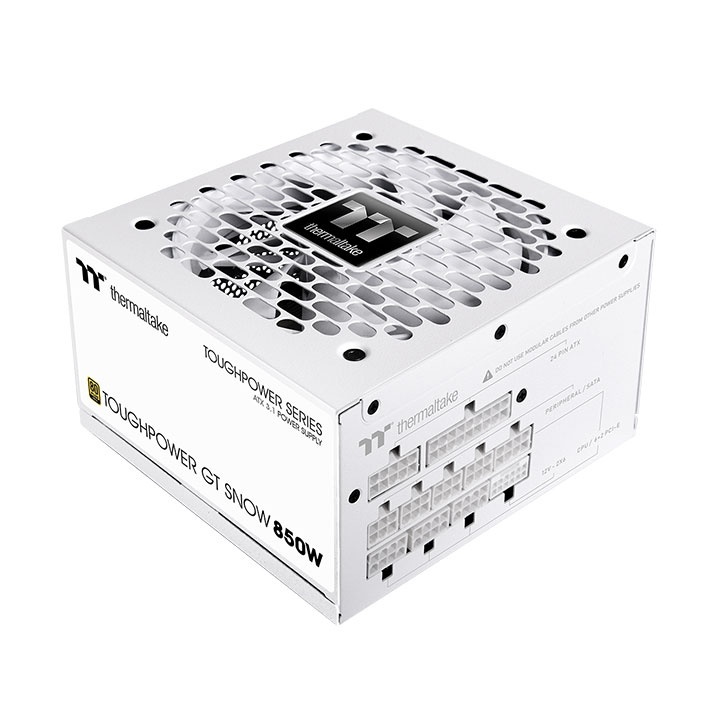 PSU THERMALTAKE TOUGHPOWER GT 850W / 750W SNOW / BLACK 80 PLUS GOLD ATX 3.1 POWER SUPPLY ราคา 3,290 บาท*ส่งฟรี