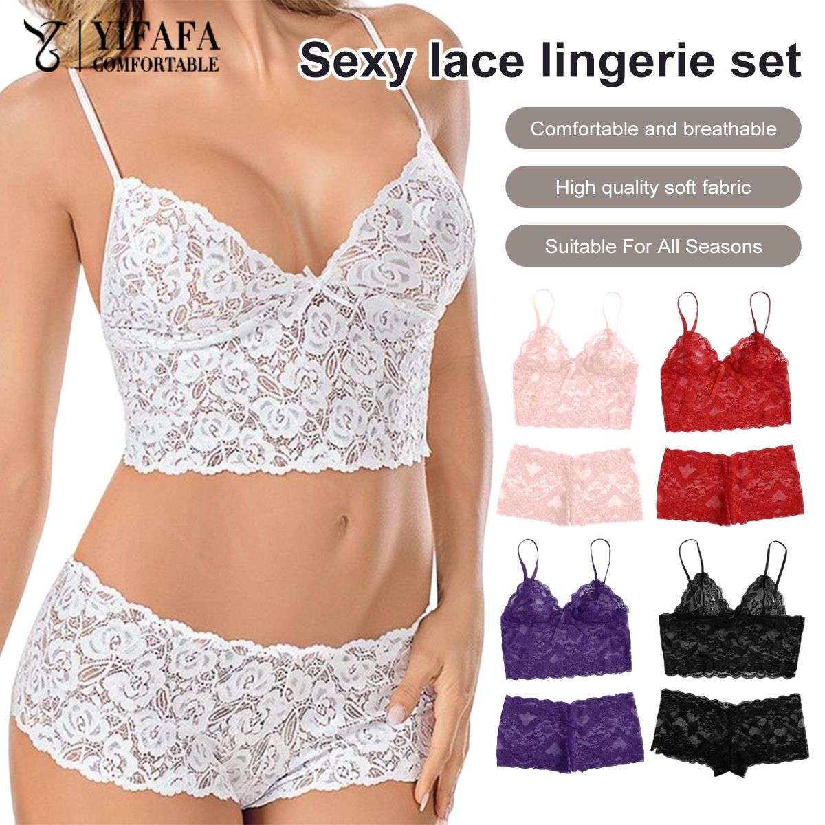 lazada sexy lingerie ❥ Ready Stock ❥ Bundled Sexy Lingerie (One Dress Two Wear) Sexy Three-Point  Rope Suit One Dress Two Wear Spandex Lingerie Sets Solid Pattern Lingerie -  Lazada main image 1
