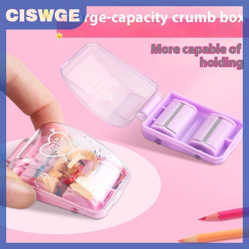 CISWGE 1 Mảnh Dễ Thương Tẩy Hướng Dẫn Sử Dụng Máy Tính Để Bàn Quét Mini Eraser Crumb Collector Xách Tay Máy Hút Bụi Máy Tính Để Bàn Sinh Viên Quà Tặng Cho Các Trường Học Văn Phòng
