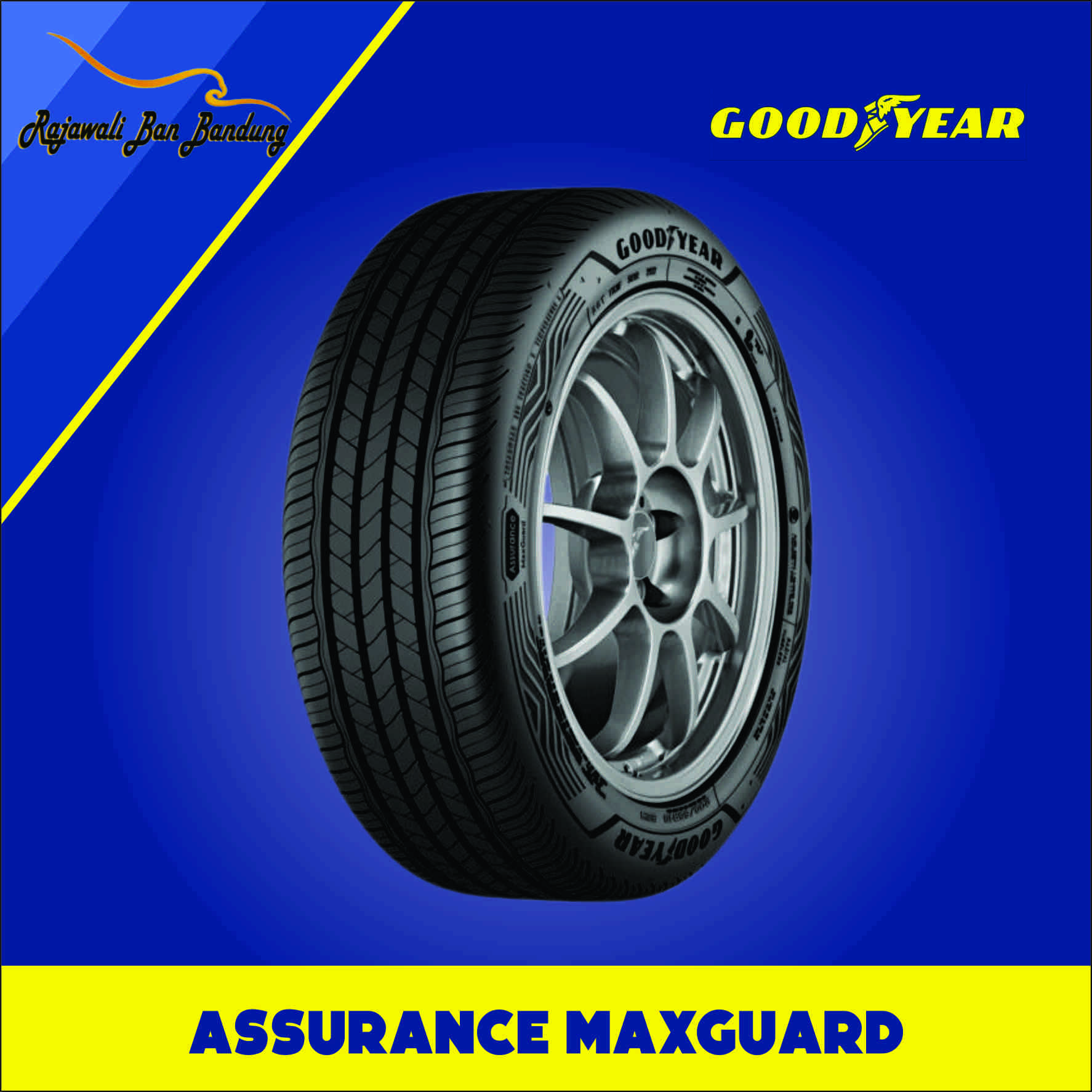 Ban Mobil GoodYear ASSURANCE MAXGUARD 205/55 R16 Good Year Harga 1,311,750 rupiah*Gratis Ongkir