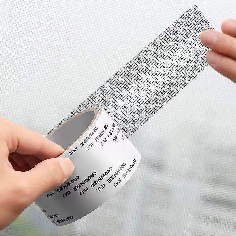 Miếng dán sợi lưới dán cửa sổ chống muỗi tiện dụng